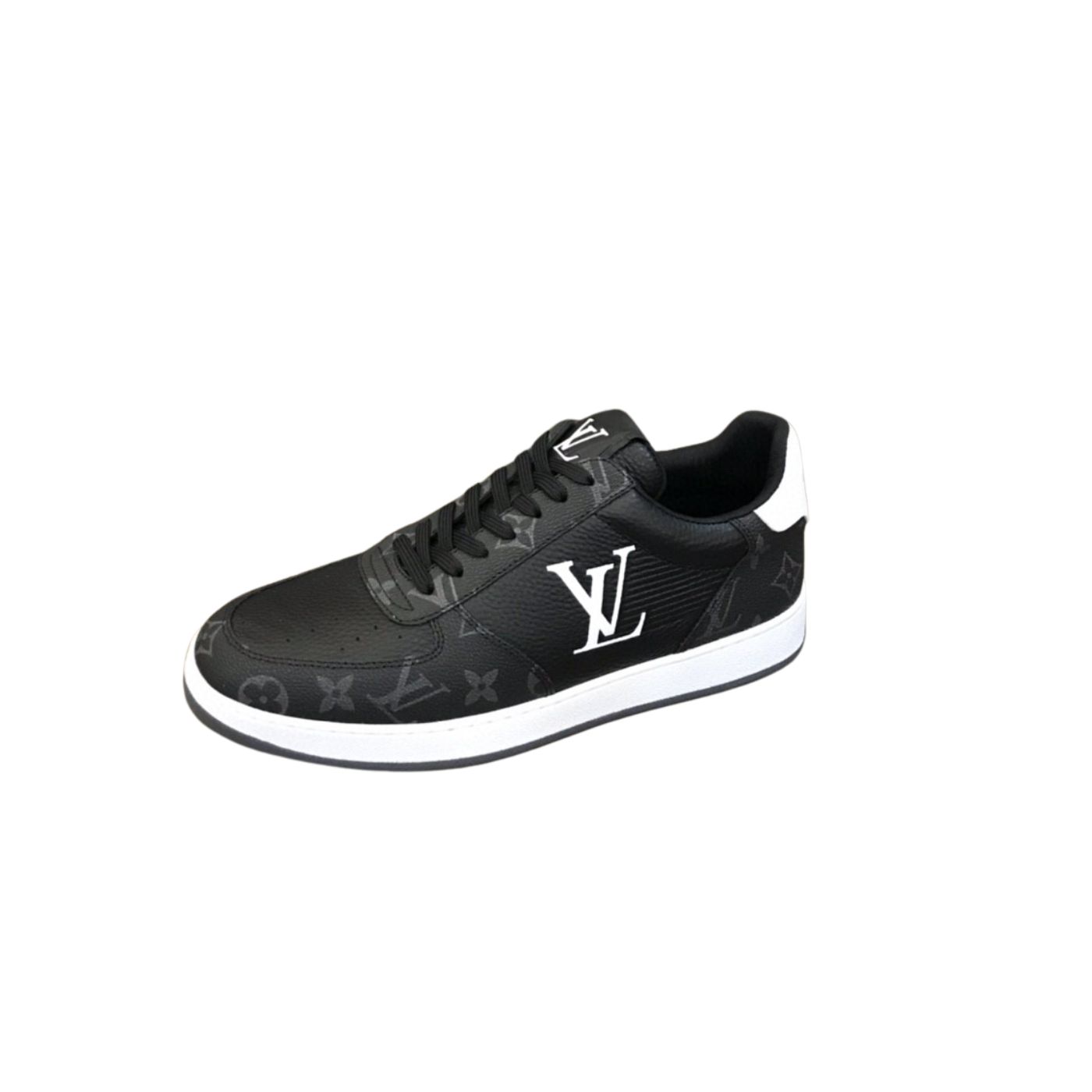 Louis Vuitton Rivoli Sneaker Monogram Canvas Black For Men