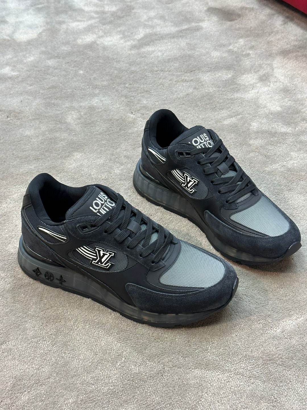 Louis Vuitton Run Away Sneaker Black For Men