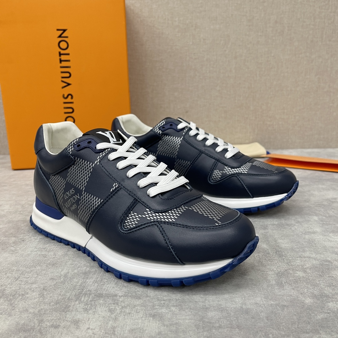 Louis Vuitton Run Away Sneaker Black For Men