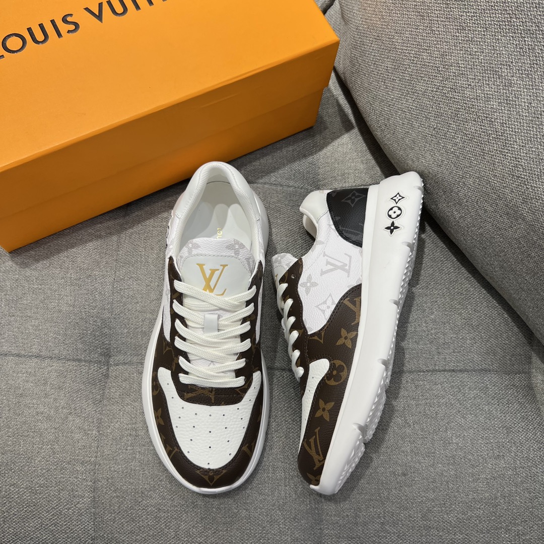Louis Vuitton Run Away Sneaker Brown For Men