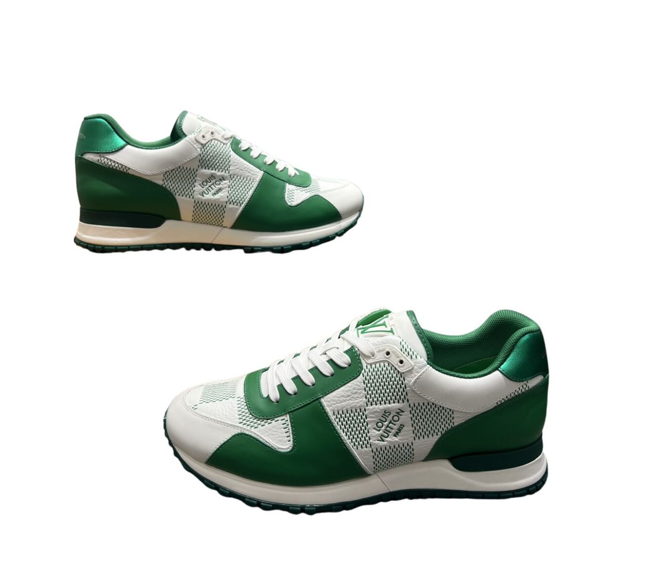 Louis Vuitton Run Away Sneaker Green For Men