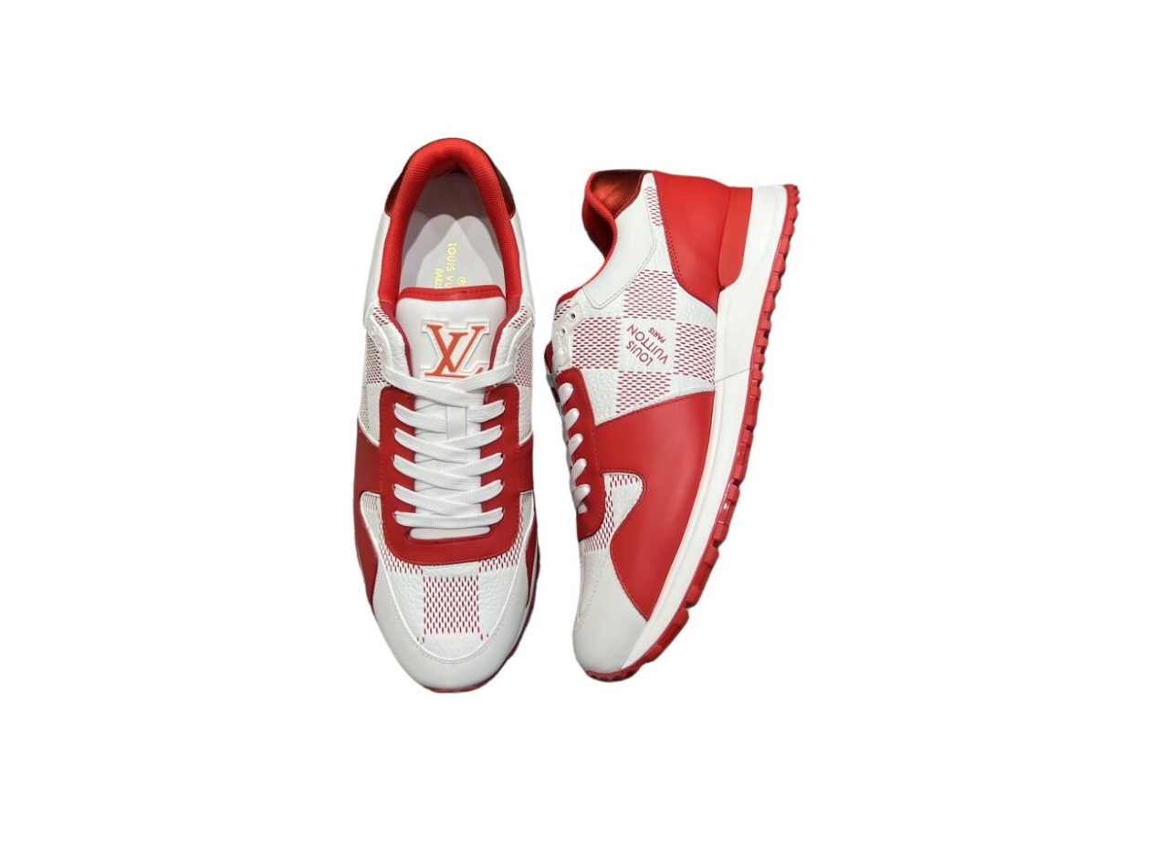 Louis Vuitton Run Away Sneaker Red For Men