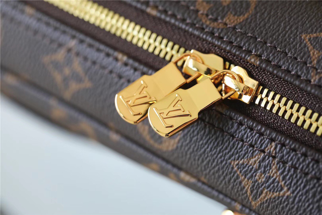 Louis Vuitton Sac Bosphore 2Way Shoulder Bag Monogram Brown For Men 14.2in/36cm