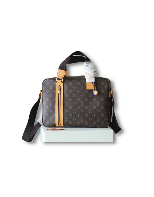 Louis Vuitton Sac Bosphore 2Way Shoulder Bag Monogram Brown For Men 14.2in/36cm