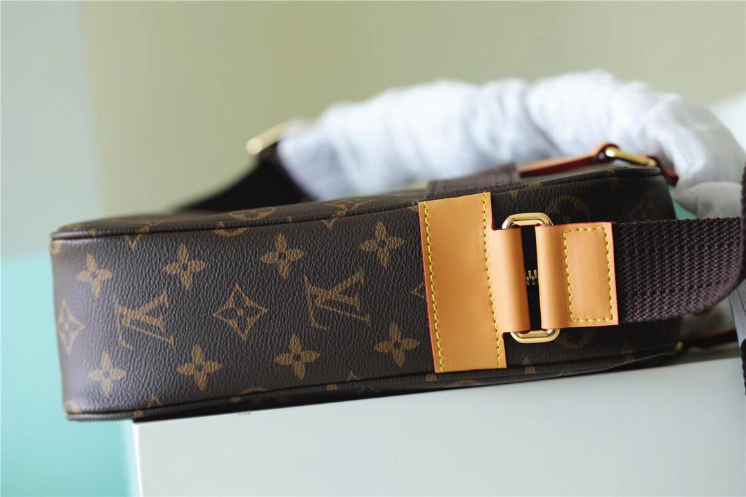 Louis Vuitton Sac Bosphore 2Way Shoulder Bag Monogram Brown For Men 14.2in/36cm