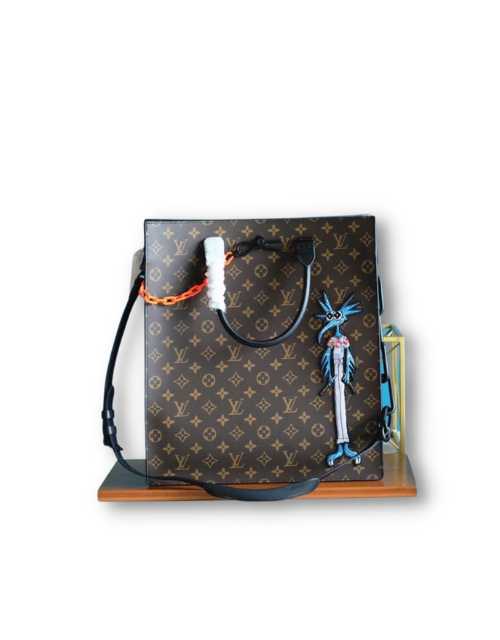 Louis Vuitton Sac Plat Messenger Monogram Brown For Men 15.7in/40cm