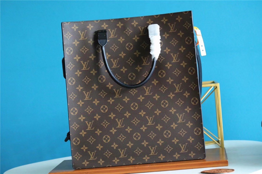 Louis Vuitton Sac Plat Messenger Monogram Brown For Men 15.7in/40cm