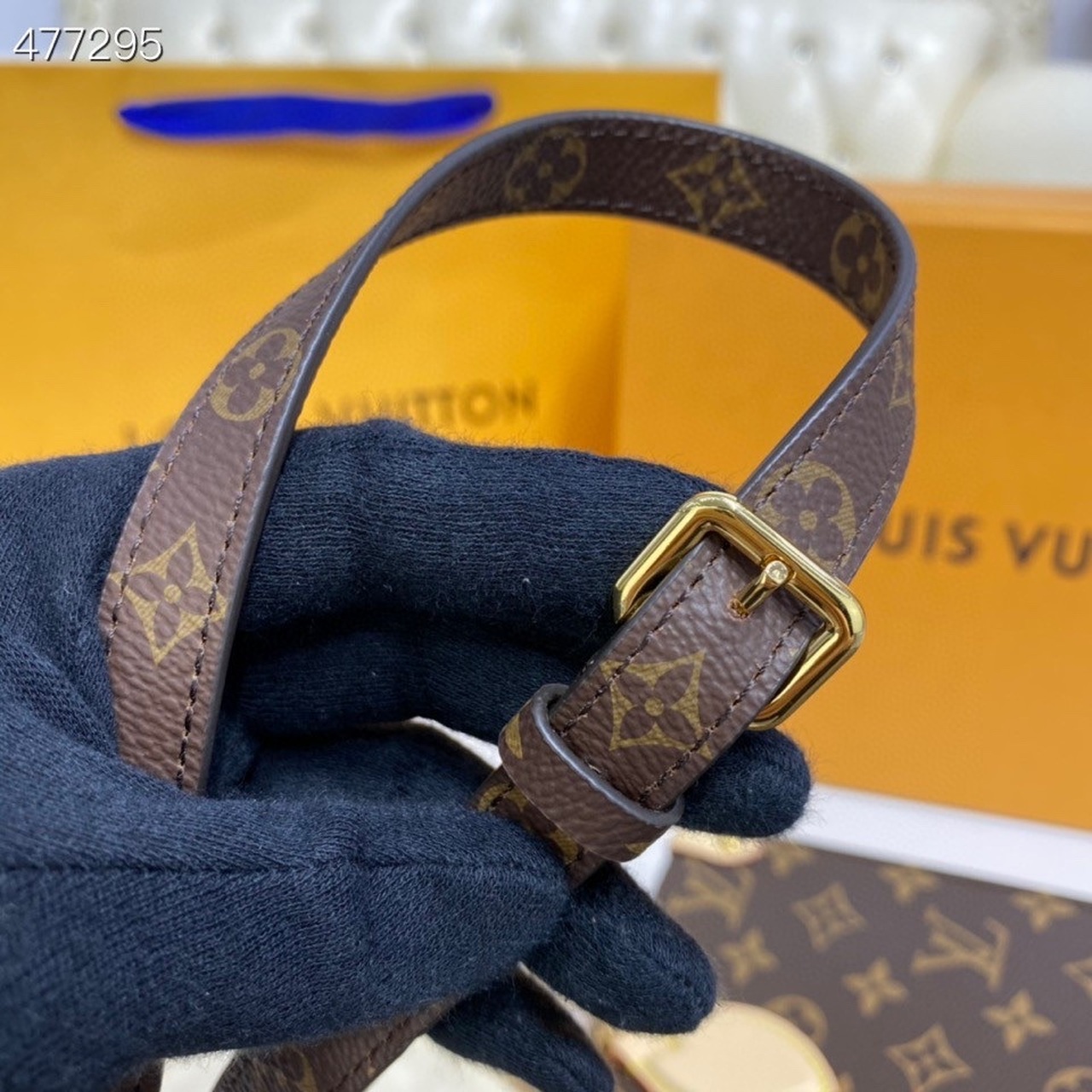 Louis Vuitton Sac Plat PM Monogram Canvas For Women, Women’s Handbags, Shoulder And Crossbody Bags 11.8in/30cm