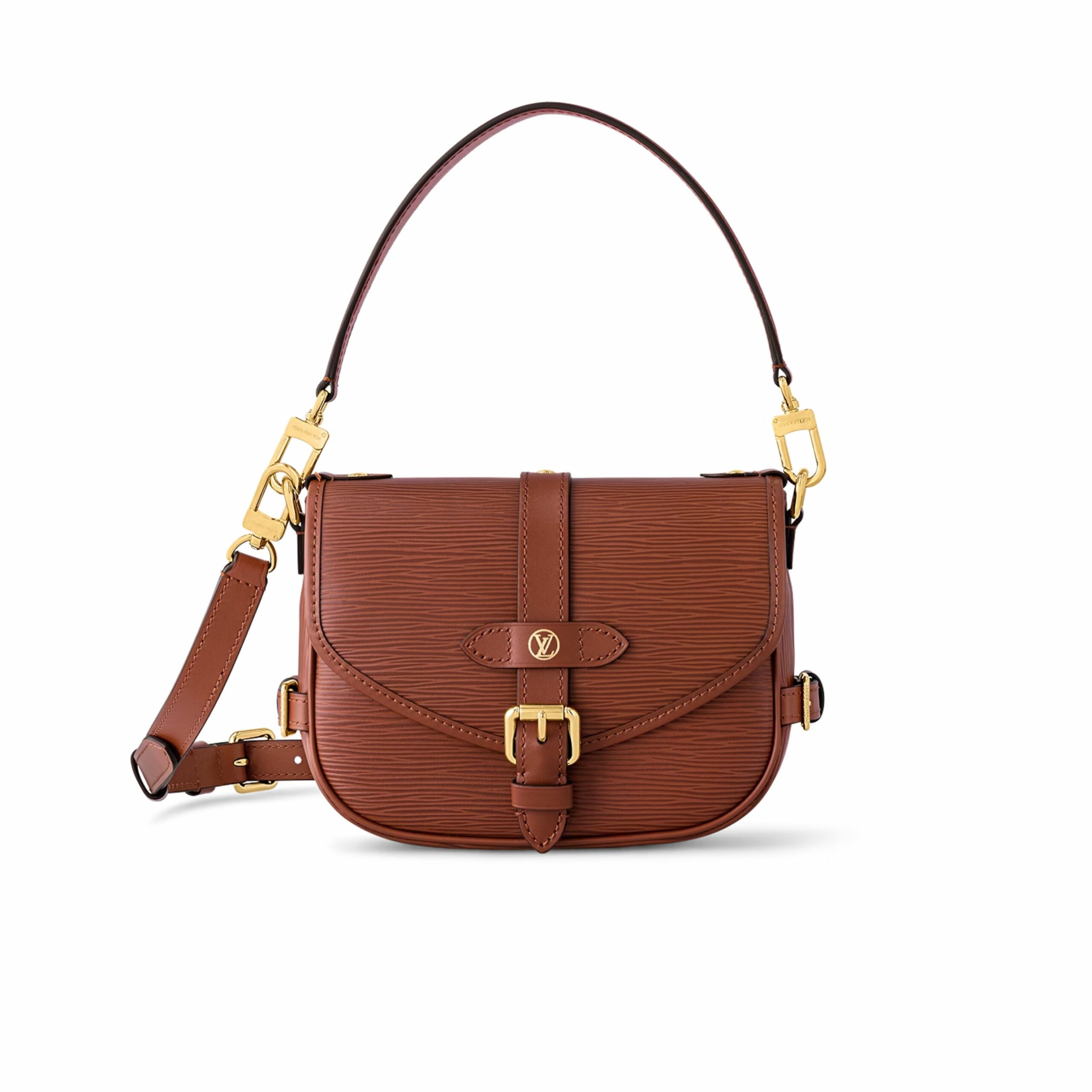 Louis Vuitton Saumur BB Cognac Bag For Women- 7.9 Inches/ 20 Cm