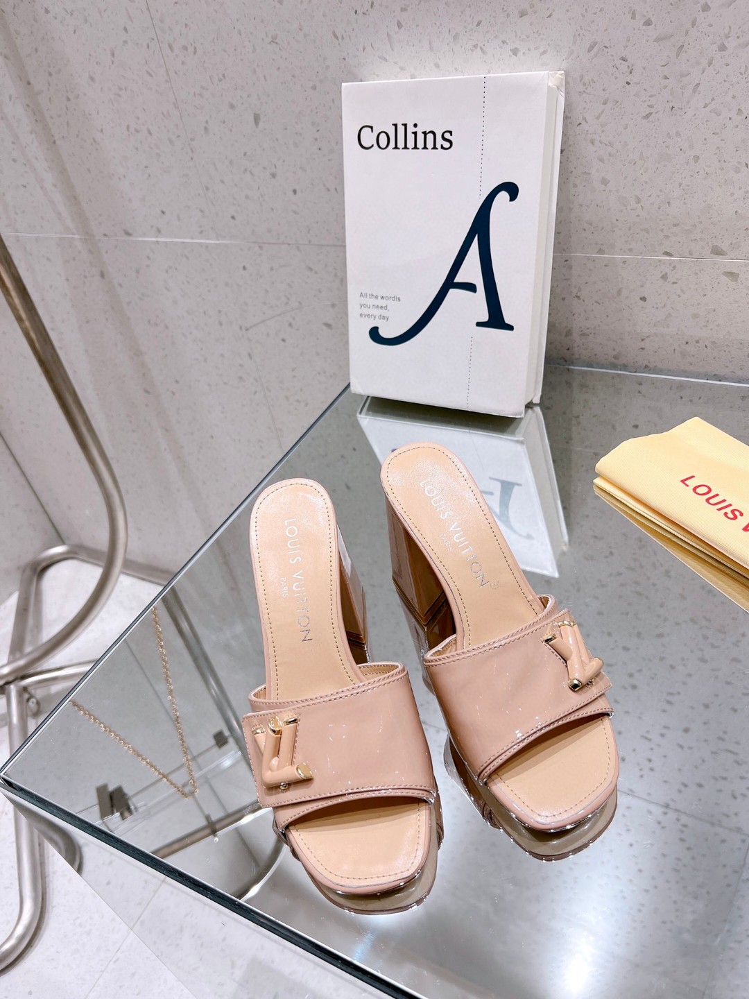 Louis Vuitton Shake Mule Beige For Women