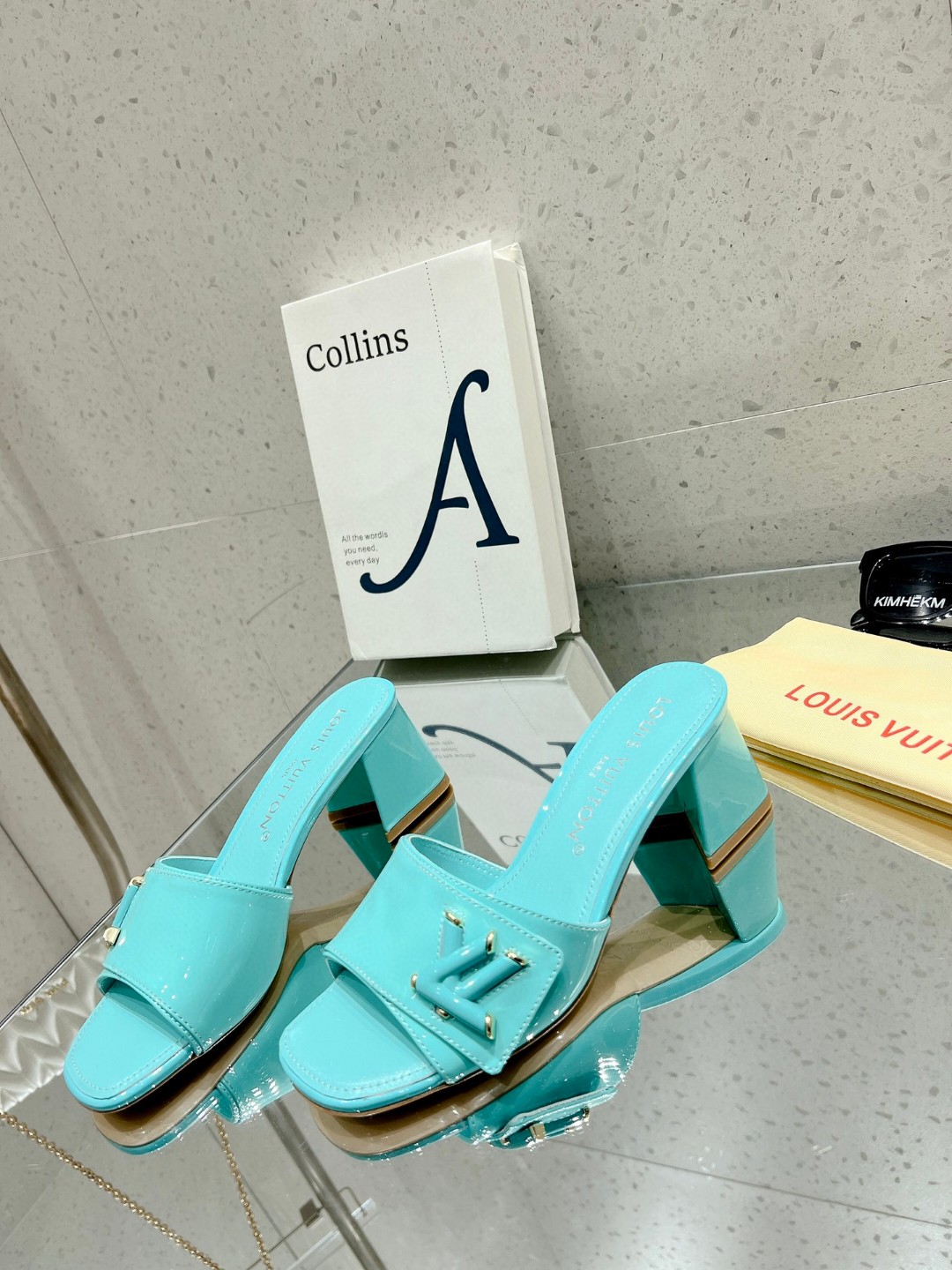Louis Vuitton Shake Mule Jade Green For Women