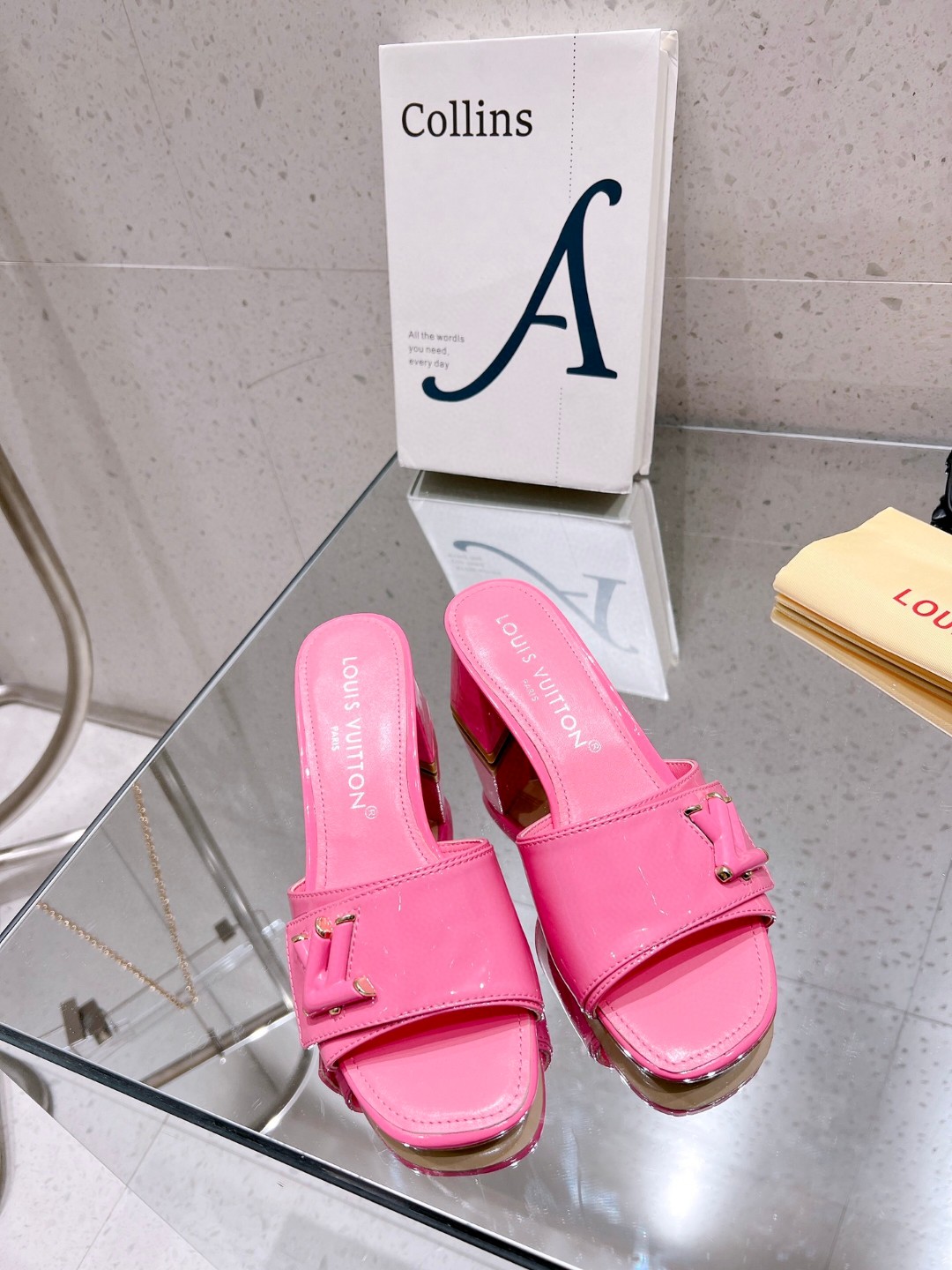 Louis Vuitton Shake Mule Pink For Women