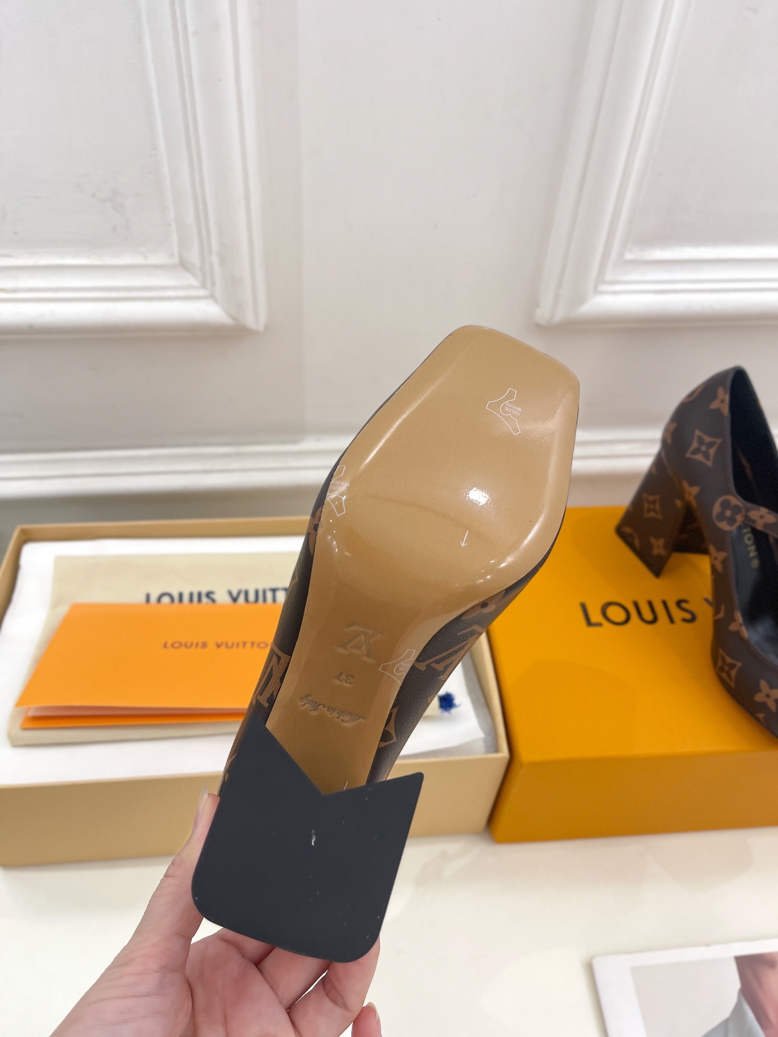 Louis Vuitton Shake Pump Brown  For Women 8.5 cm / 3.3-inch