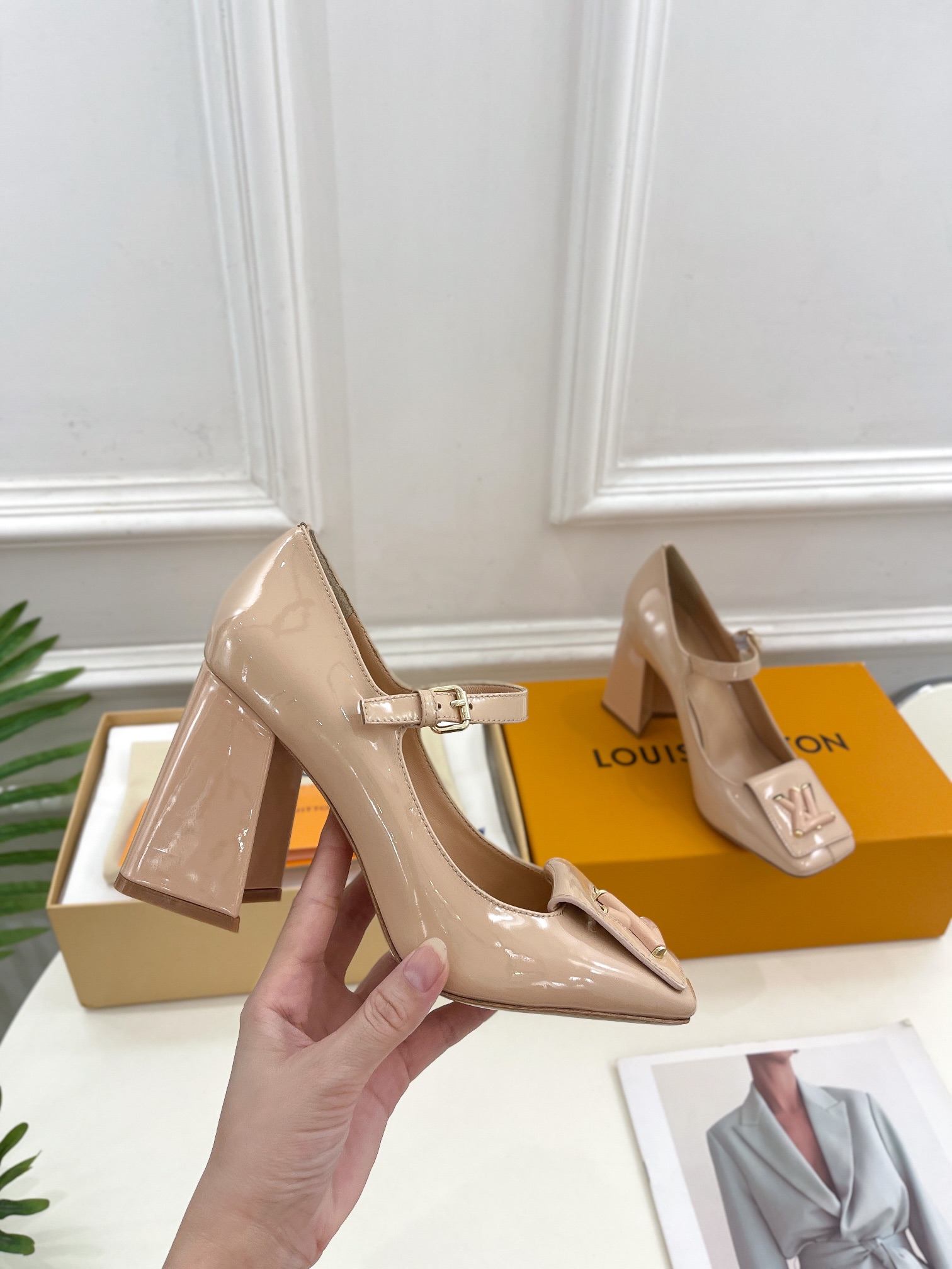 Louis Vuitton Shake Pump Pink For Women 8.5 cm / 3.3-inch