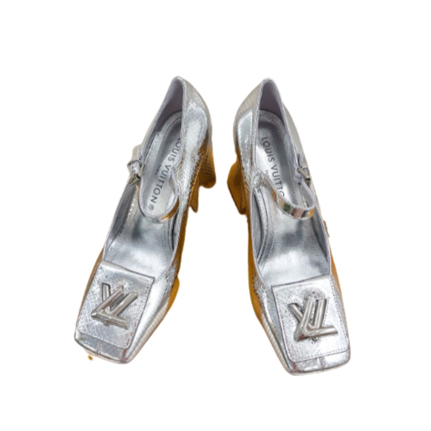 Louis Vuitton Shake Pump Silver For Women 8.5 cm / 3.3-inch
