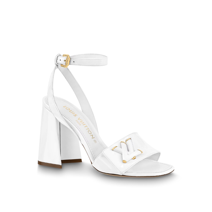 Louis Vuitton Shake Sandal White For Women- 1AB2N5