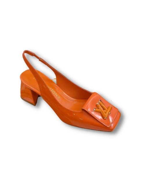 Louis Vuitton Shake Slingback Pump Orange For Women
