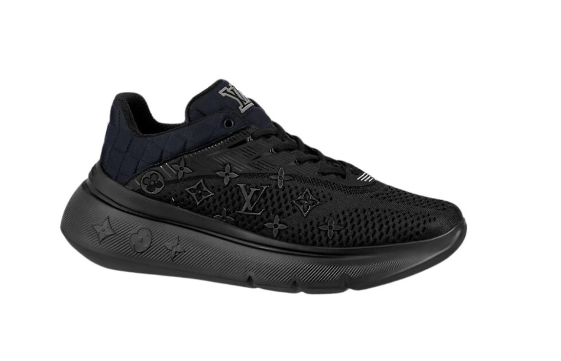 Louis Vuitton Show Up Sneaker Black For Men 1A9JRO