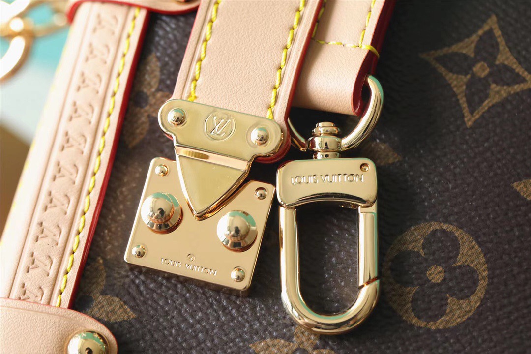 Louis Vuitton Side Trunk PM Monogram Canvas For Women, Women’s Bags, Shoulder And Crossbody Bags 8.3in/21cm LV 