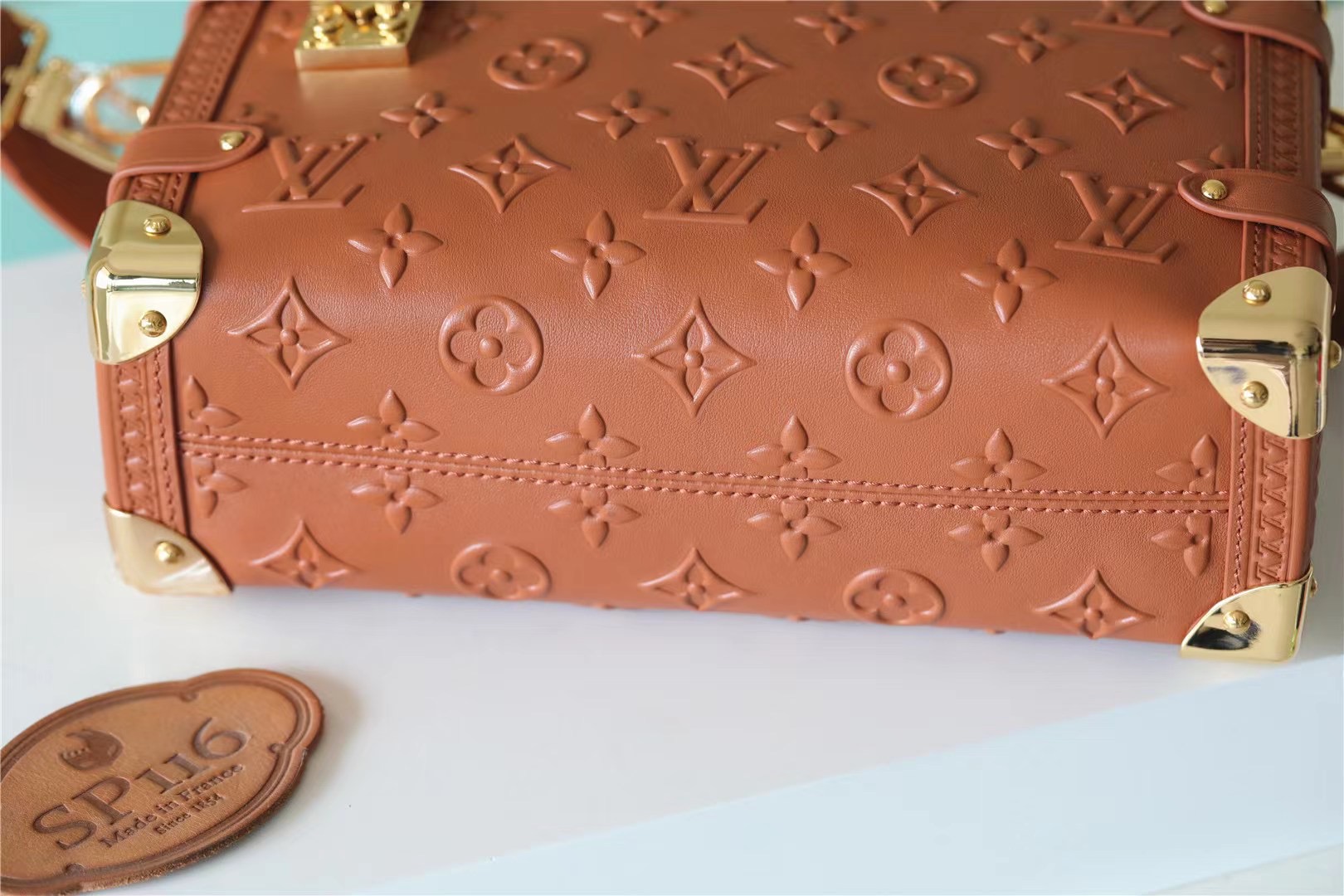 Louis Vuitton Side Trunk Shouder Bags Black/Brown By Nicolas Ghesqui?re For Women 8.3in/21cm