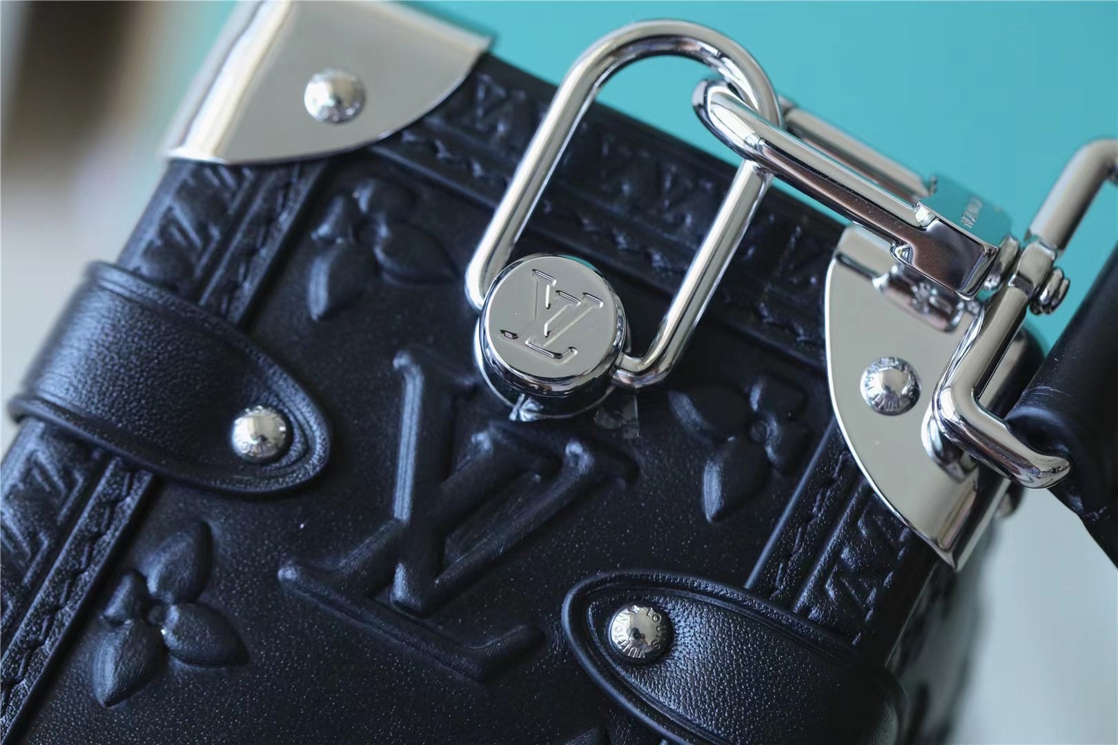 Louis Vuitton Side Trunk Shouder Bags Black/Brown By Nicolas Ghesqui?re For Women 8.3in/21cm