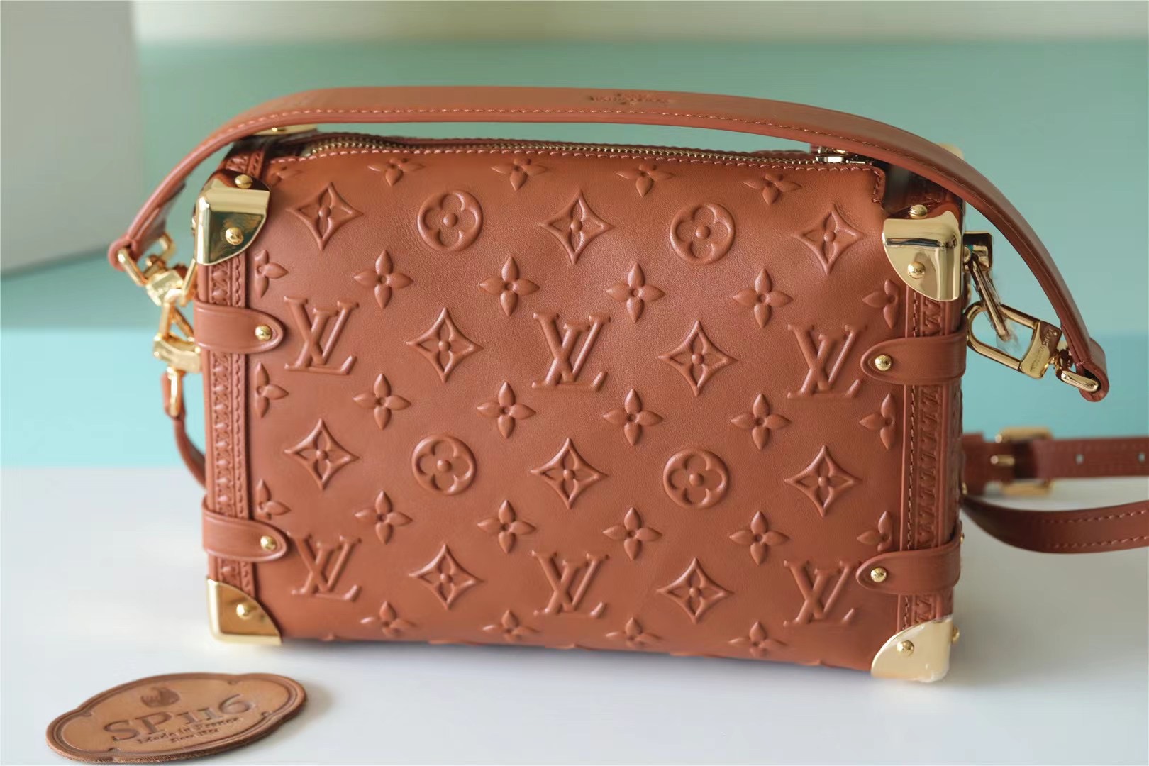 Louis Vuitton Side Trunk Shouder Bags Black/Brown By Nicolas Ghesqui?re For Women 8.3in/21cm