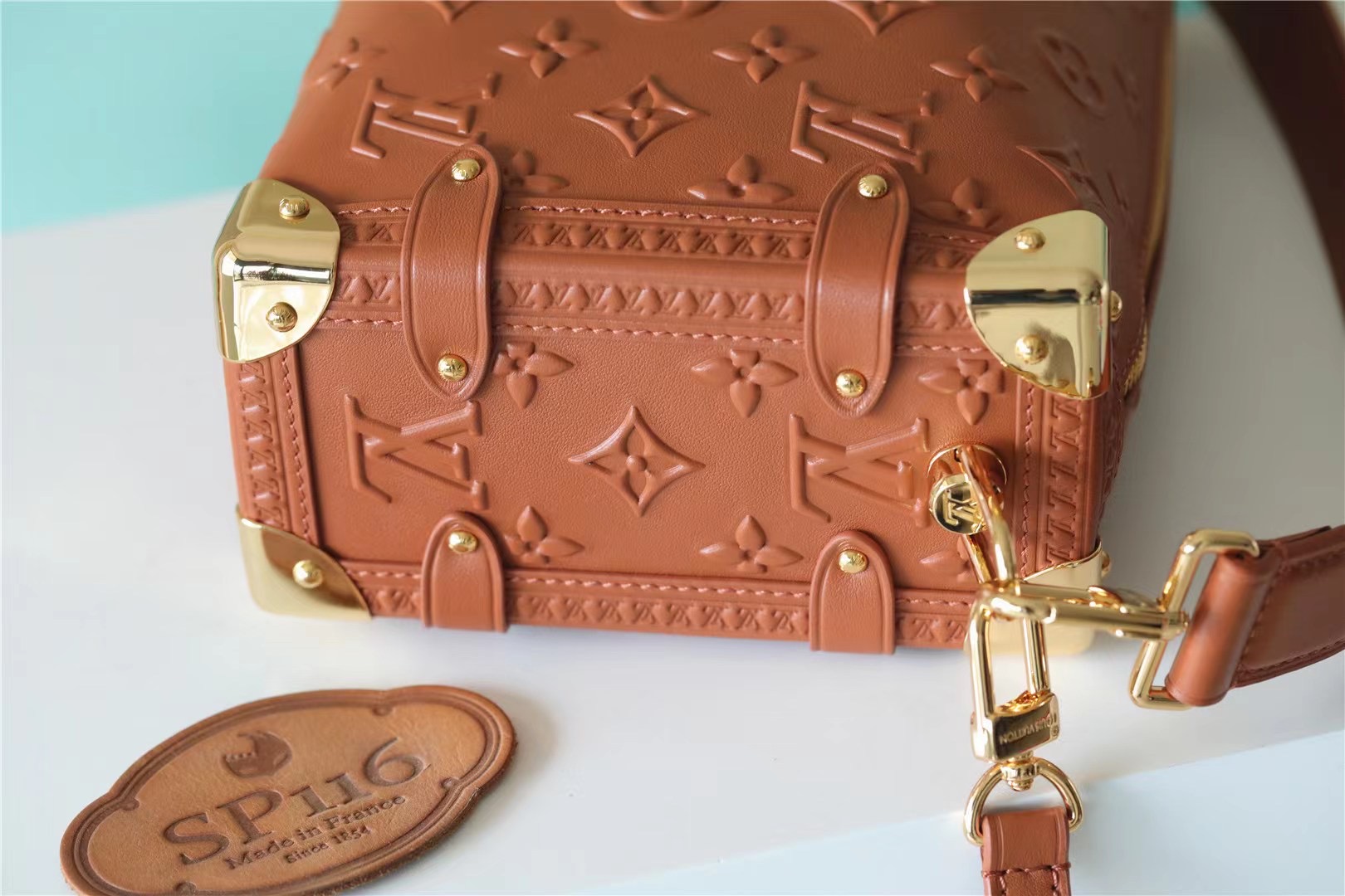 Louis Vuitton Side Trunk Shouder Bags Black/Brown By Nicolas Ghesqui?re For Women 8.3in/21cm