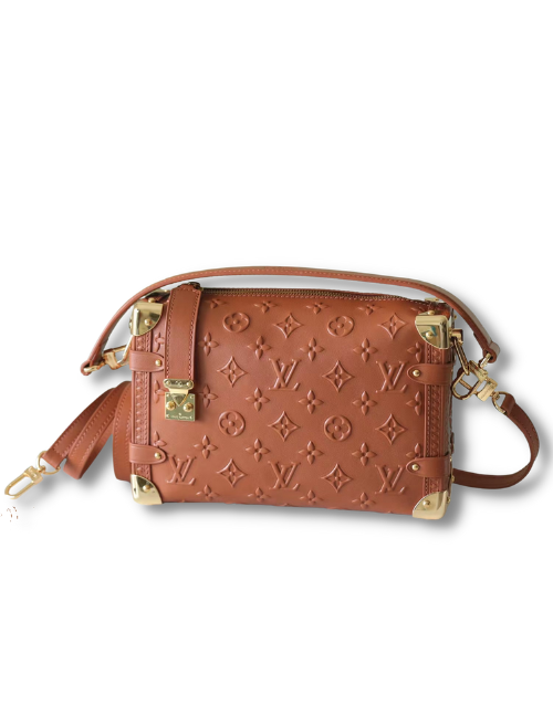 Louis Vuitton Side Trunk Shouder Bags Black/Brown By Nicolas Ghesqui?re For Women 8.3in/21cm