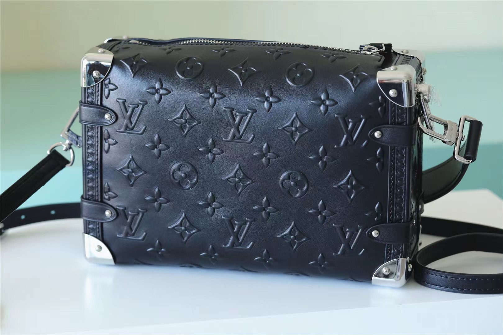 Louis Vuitton Side Trunk Shouder Bags Black/Brown By Nicolas Ghesqui?re For Women 8.3in/21cm
