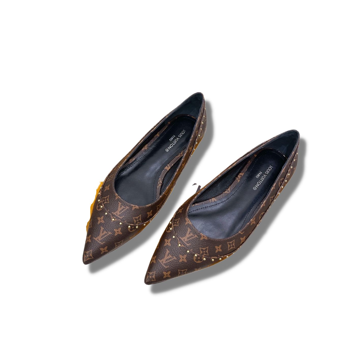 Louis Vuitton Signature Flat Ballerina Brown For Women