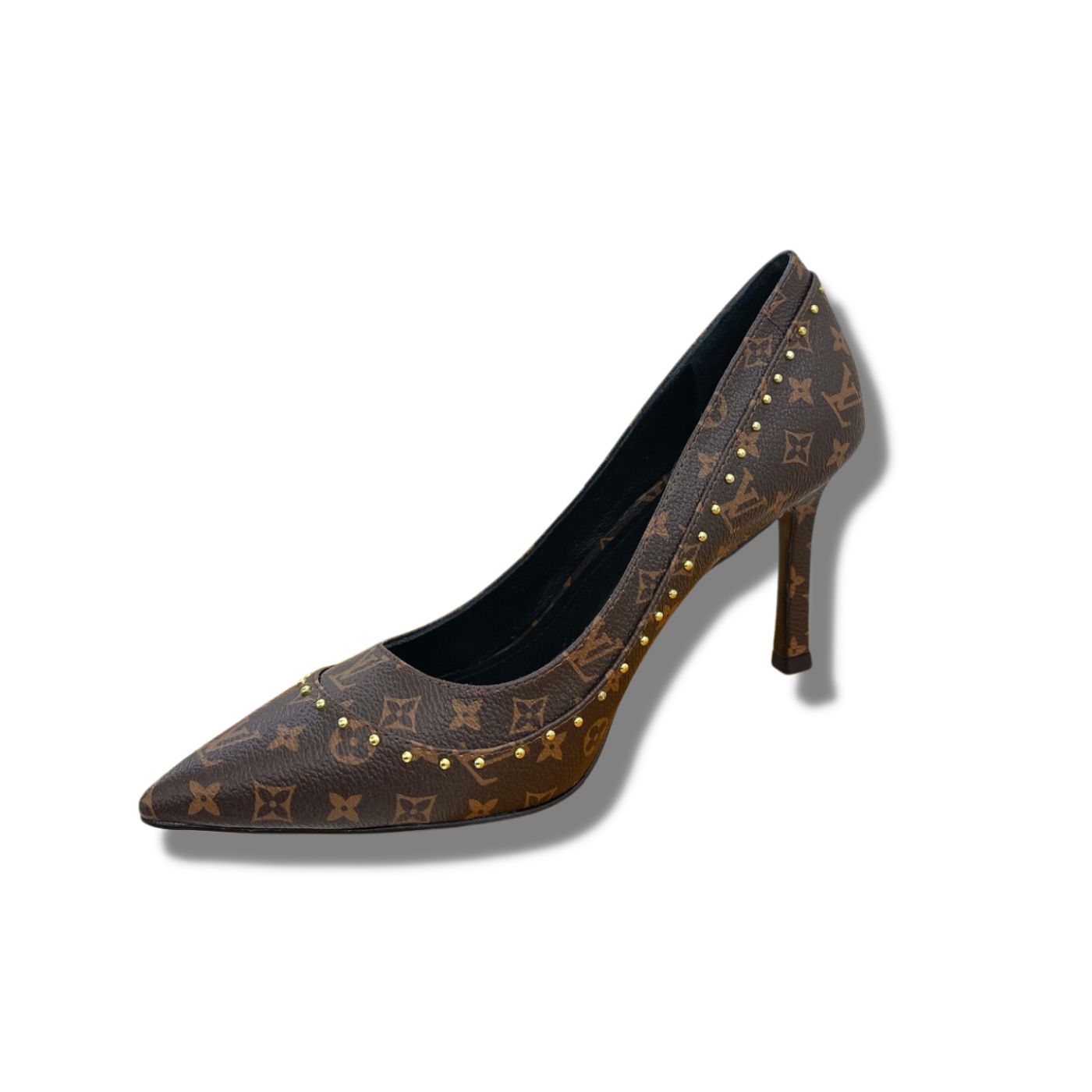 Louis Vuitton Signature Pump Brown For Women 9.5/3.7in