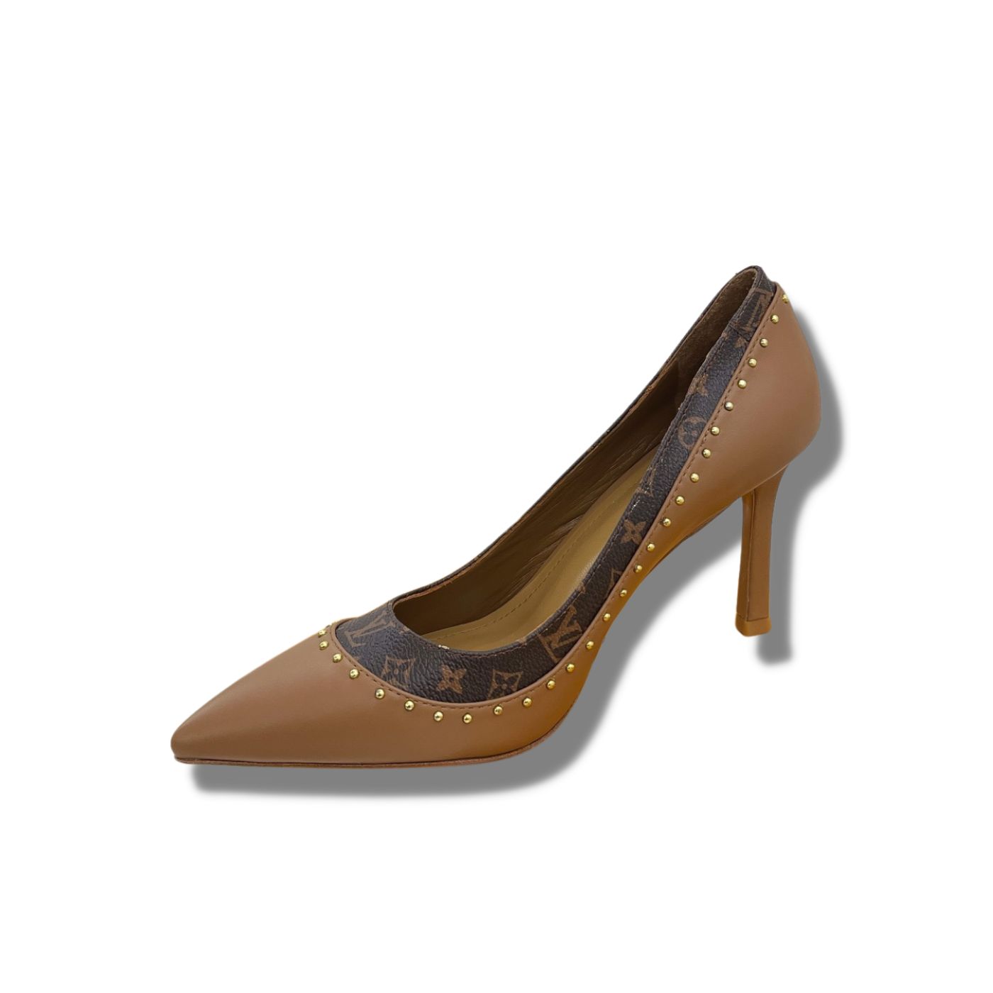 Louis Vuitton Signature Pump Brown For Women 9.5/3.7in