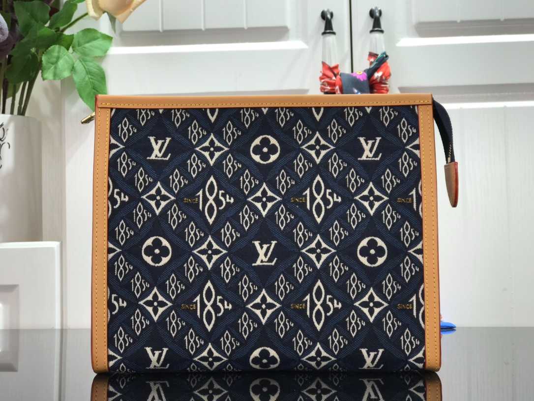Louis Vuitton Since 1854 Poche Toilette 26 Bag Blue 25 cm/ 9.8 in