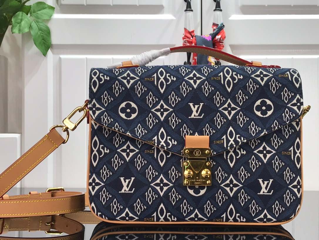 Louis Vuitton Since 1854 Pochette Métis Blue 25 cm/ 9.8 in