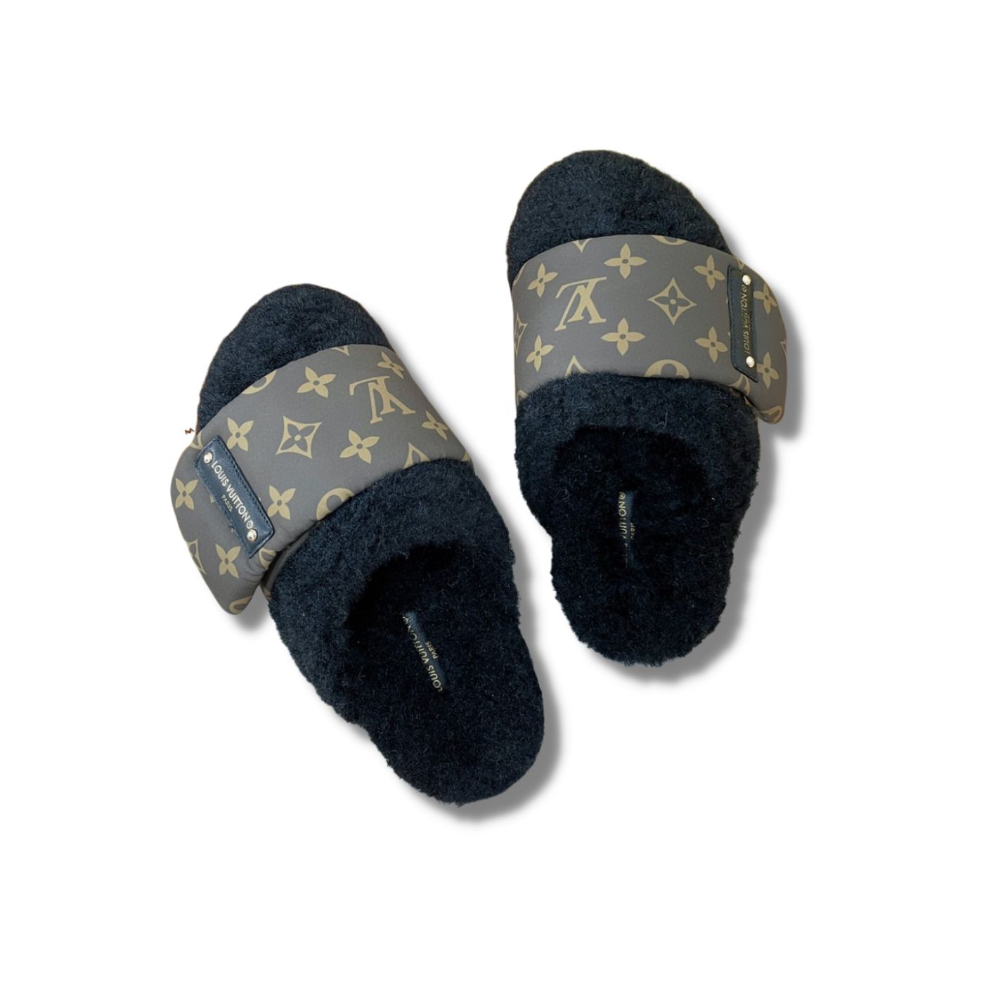 Louis Vuitton Slipper Pillow Flat Comfort Mule Black For Women