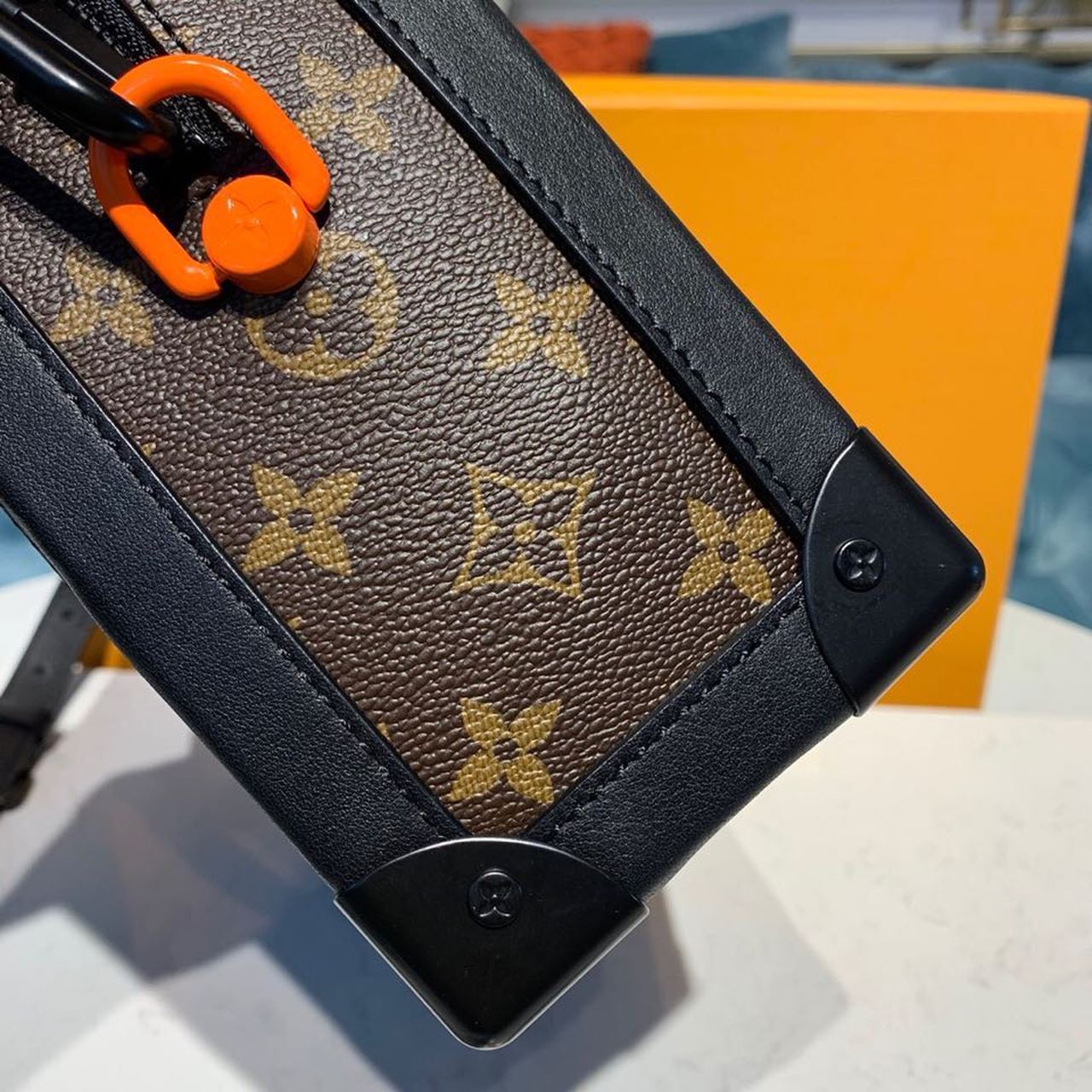 Louis Vuitton Soft Trunk Monogram Canvas For Women, Women’s Handbags, Shoulder And Crossbody Bags 9.4in/24cm LV