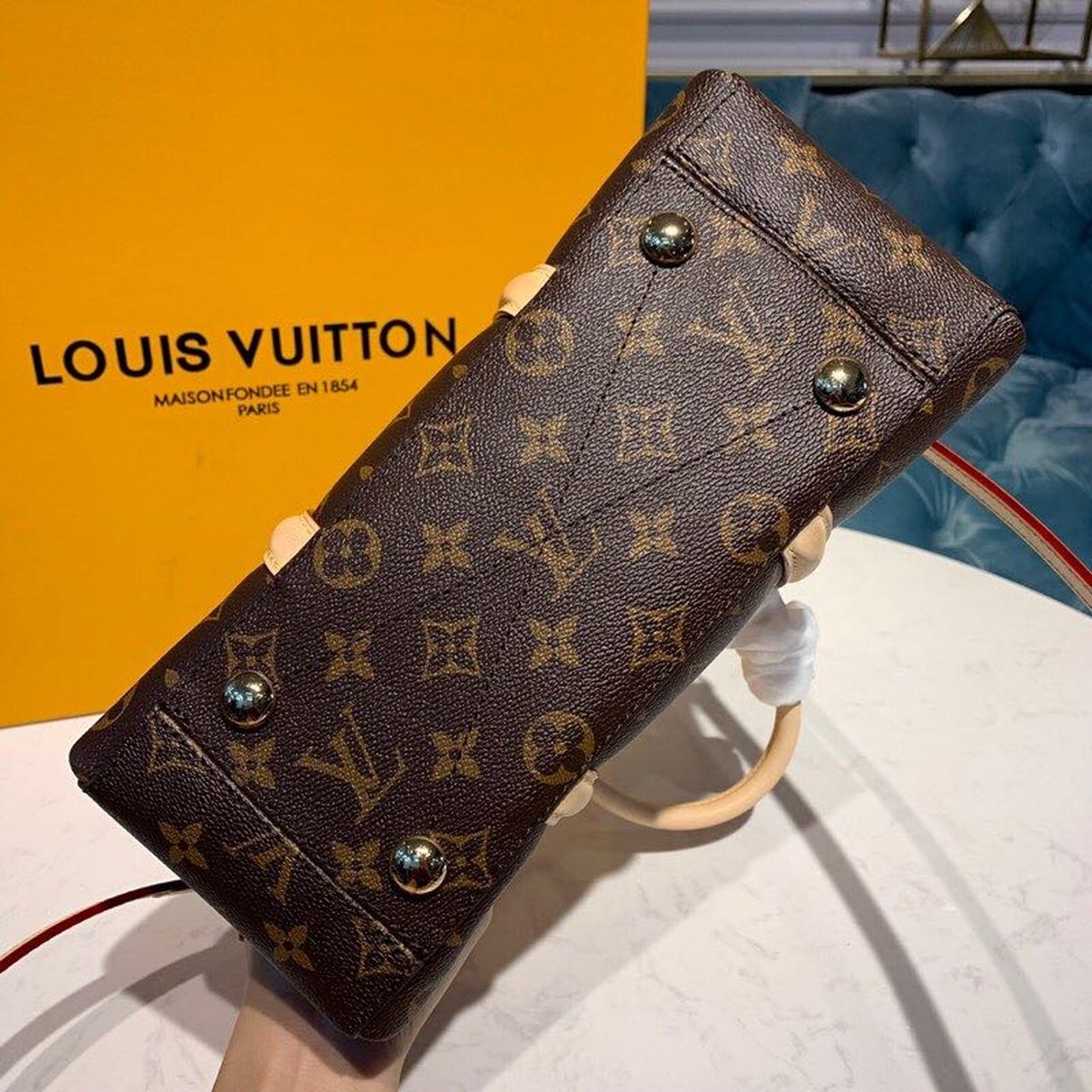Louis Vuitton Soufflot BB Monogram Canvas For Women, Women’s Handbags, Shoulder And Crossbody Bags 11.4in/29cm