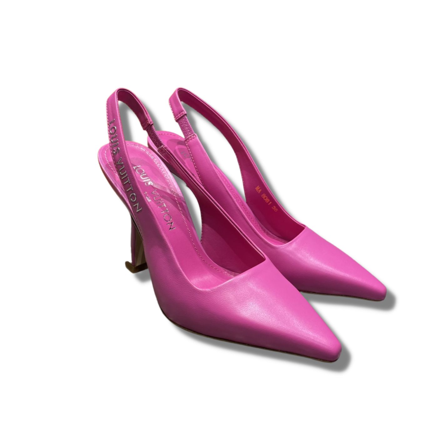 Louis Vuitton Sparkle Slingback Pump Pink For Women