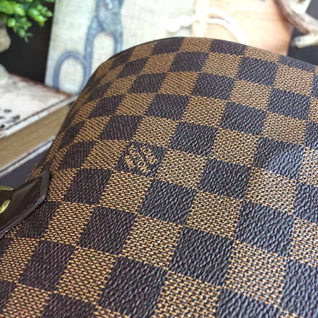 Louis Vuitton Speedy 35 Damier Ebene Canvas For Women, Women’s Handbags, Travel Bags 13.8in/35cm