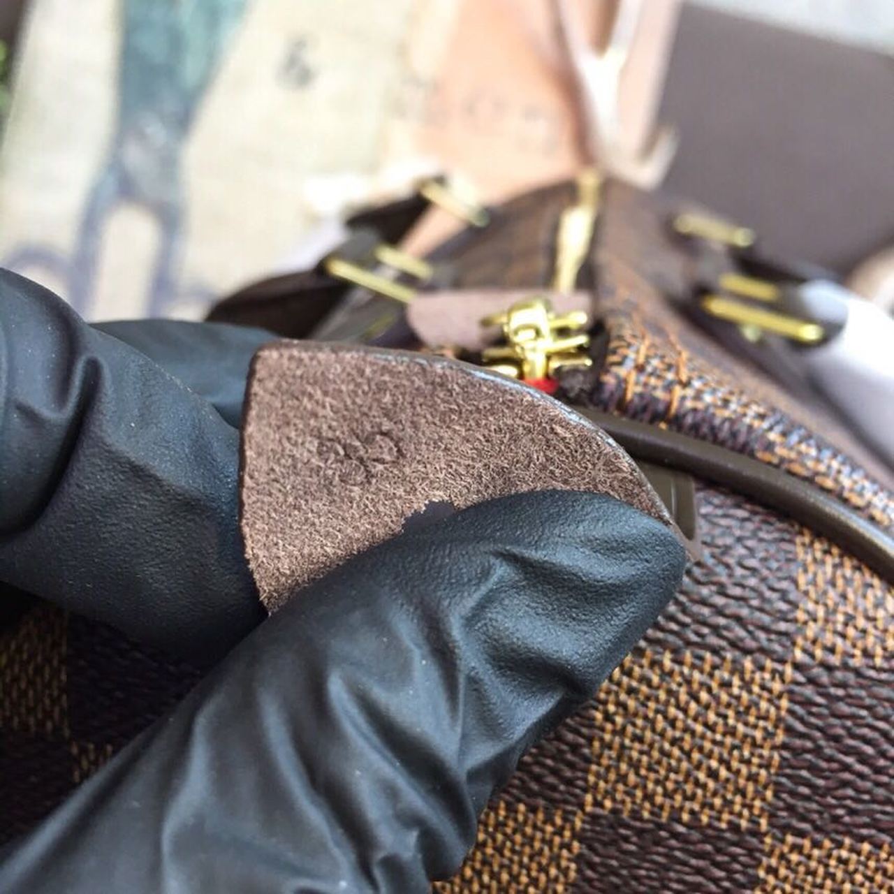 Louis Vuitton Speedy 35 Damier Ebene Canvas For Women, Women’s Handbags, Travel Bags 13.8in/35cm