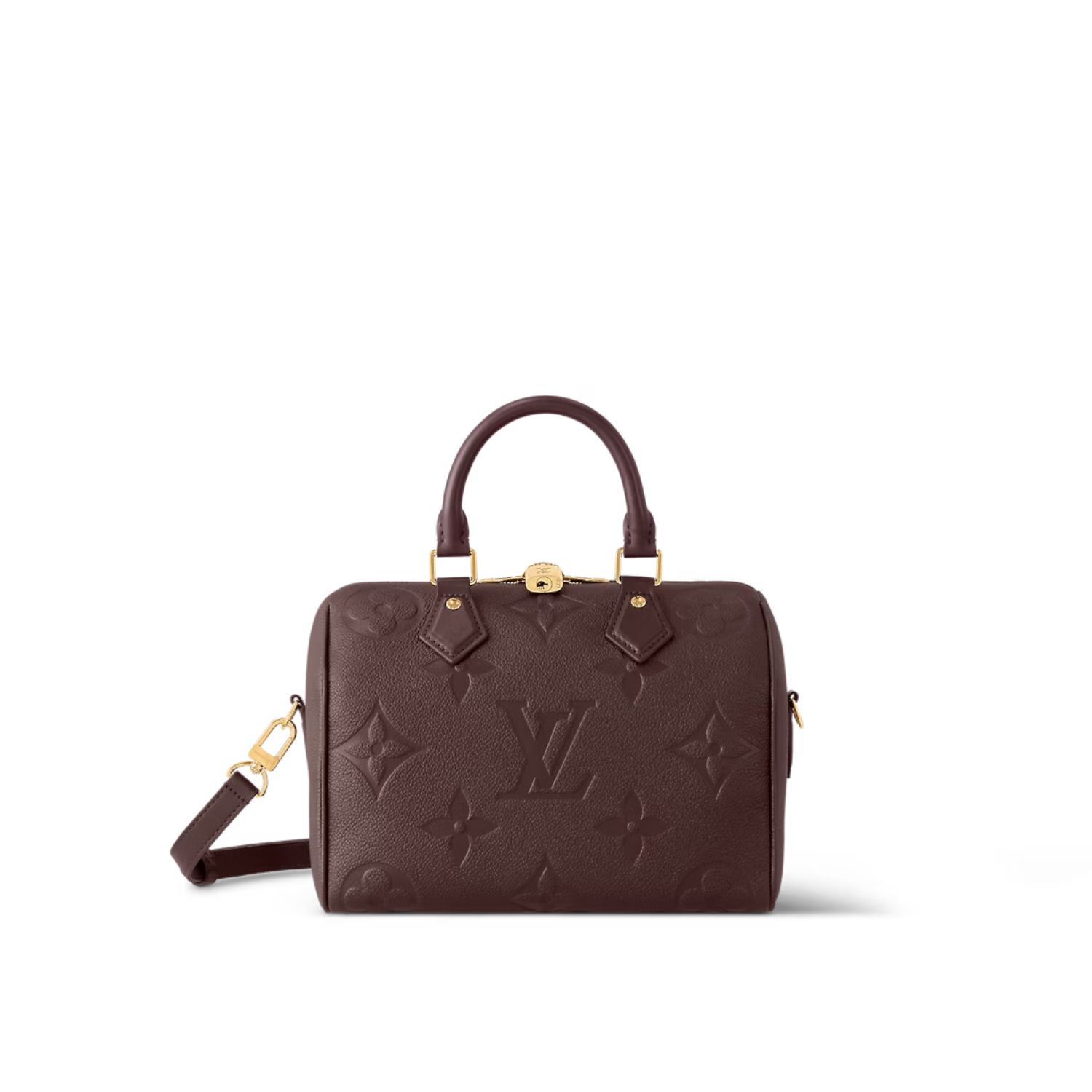 Louis Vuitton Speedy Bandoulière 25 Wine For Women- 9.8 Inches/ 24.8 Cm