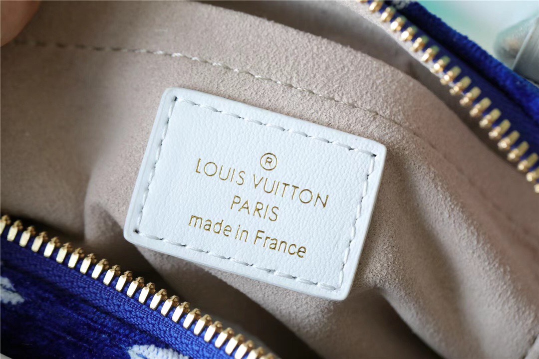 Louis Vuitton Speedy Bandouliere 20 PM Monogram Blue For Women, Women’s Handbags, Shoulder And Crossbody Bags 20.5cm/8.1in
