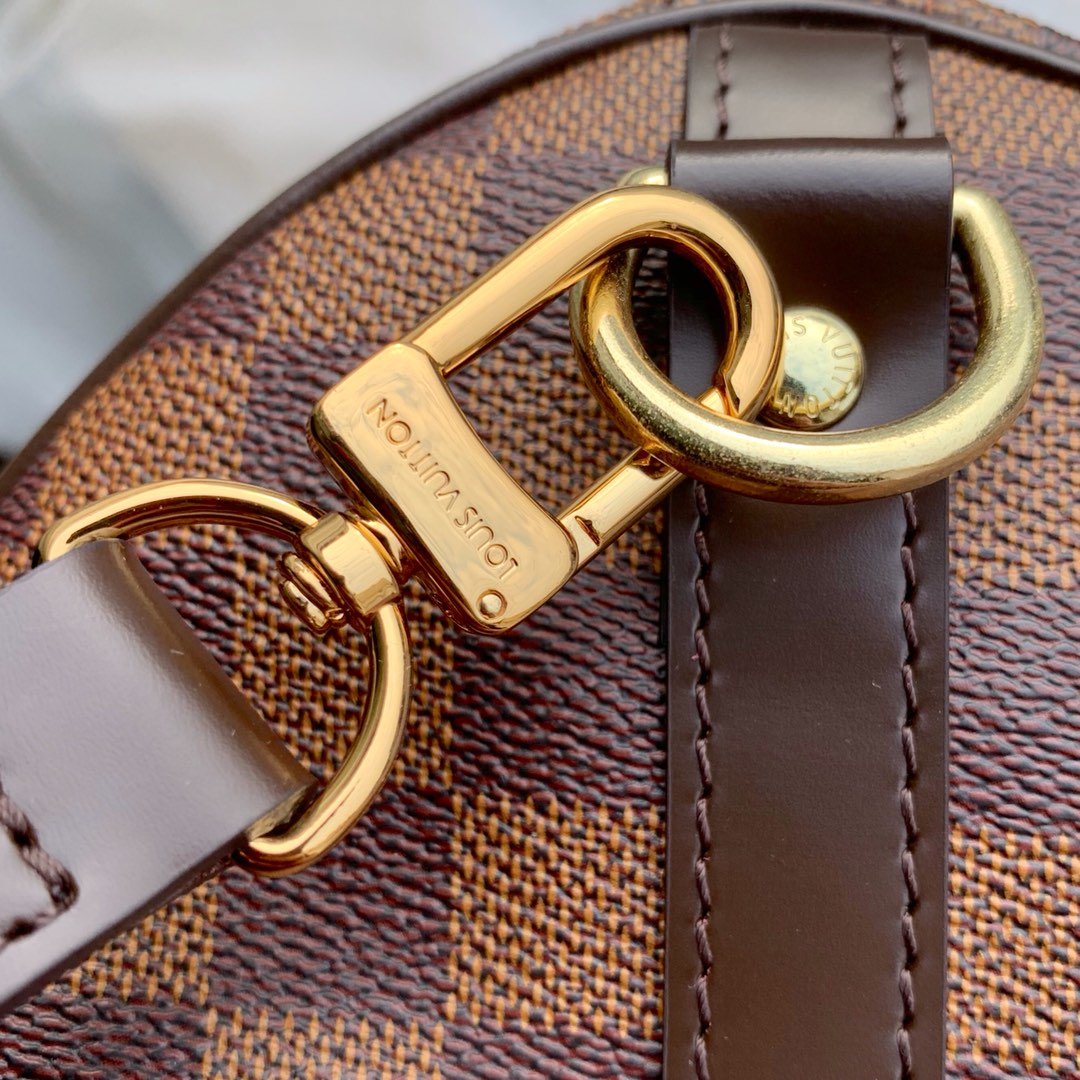 Louis Vuitton Speedy Bandouliere 25 Damier Ebene Canvas For Women, Women’s Handbags, Shoulder And Crossbody Bags 9.8in/25cm