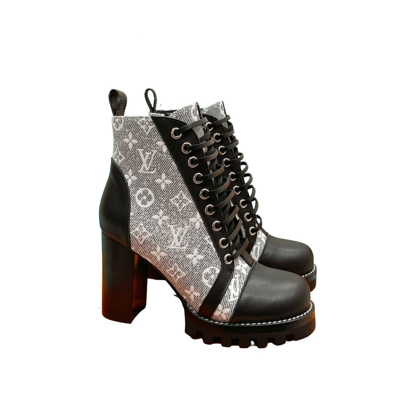 Louis Vuitton Star Trail Ankle Boot Grey For Women 1AB2XH