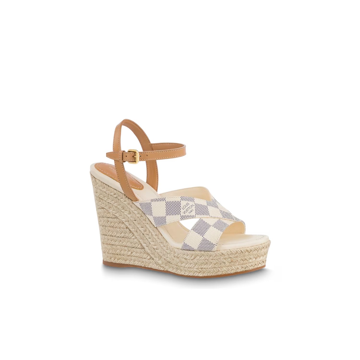 Louis Vuitton Starboard Wedge Sandal For Women- 1AB2F1