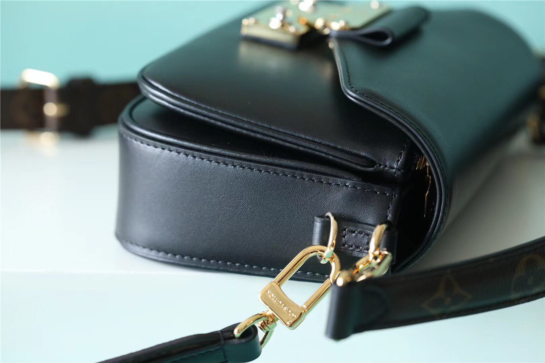 Louis Vuitton Swing Monogram Black For Women, Women’s Handbags, Shoulder And Crossbody Bags 24cm/9.4in