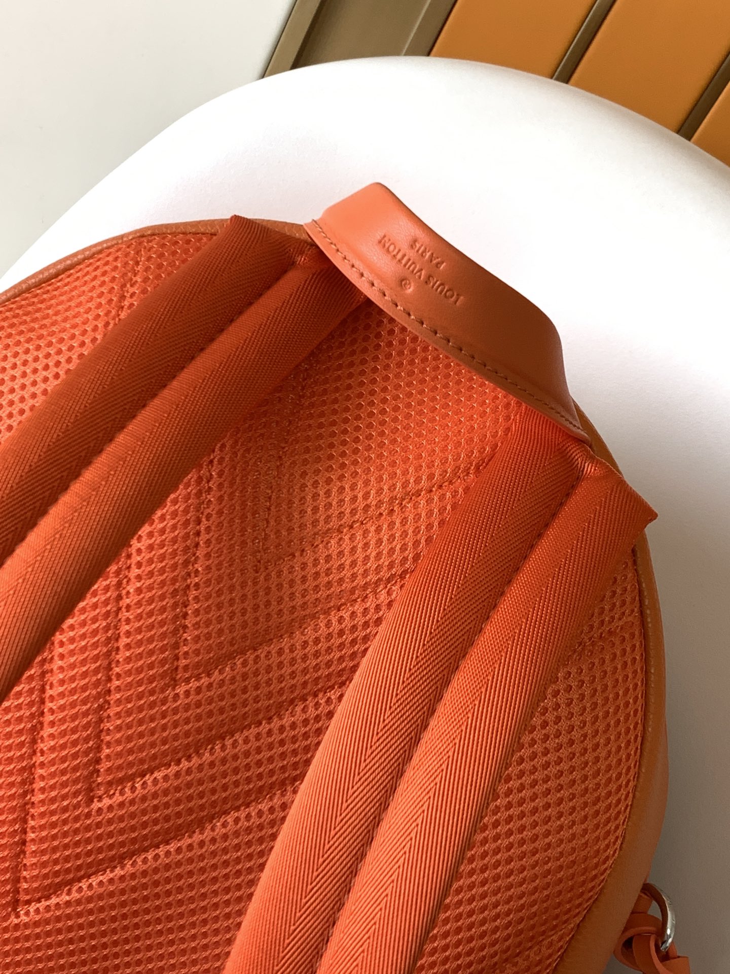 Louis Vuitton Takeoff Backpack Aerogram Orange For Women 16.9in/43cm