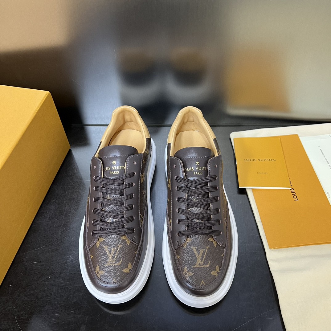 Louis Vuitton The Beverly Hills Sneaker Brown For Men