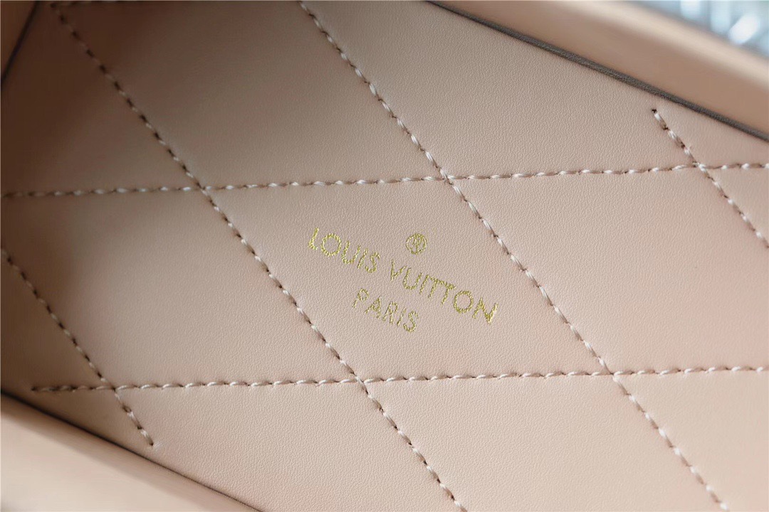 Louis Vuitton The Camera Box Monogram Empreinte By Nicolas Ghesquiere Light Blue/Light Pink For Women, Women’s Handbags, Shoulder And Crossbody Bags 6.3in/16cm LV
