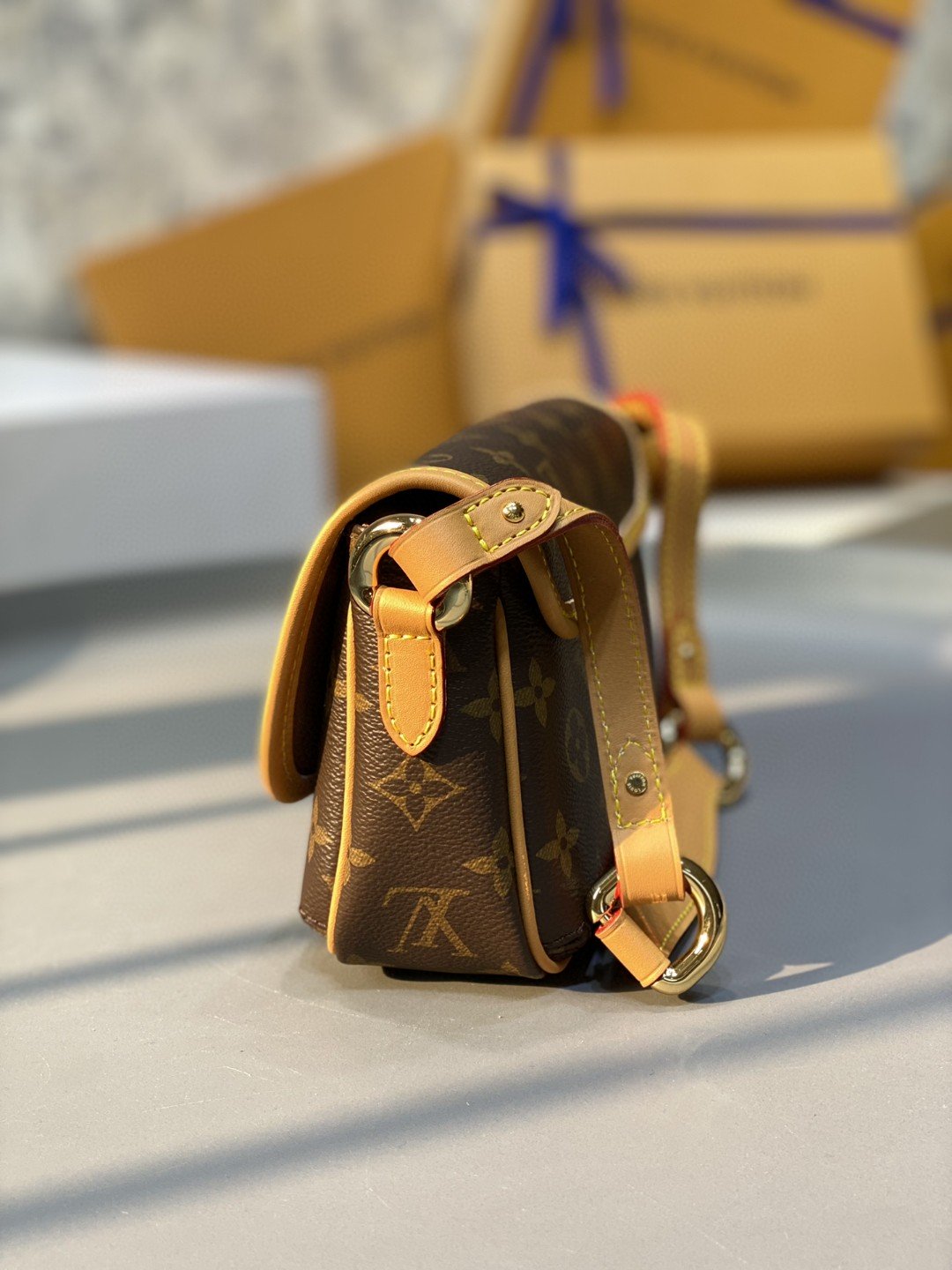 Louis Vuitton Tikal PM Monogram Canvas For Women, Women’s Handbags, Shoulder Bags 23cm